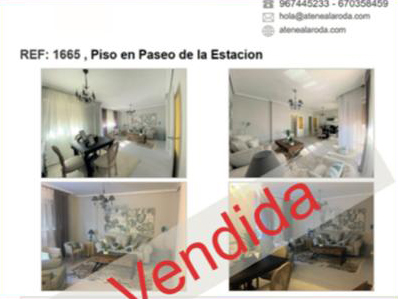 Éxito de venta de piso en Atenea Inmobiliaria